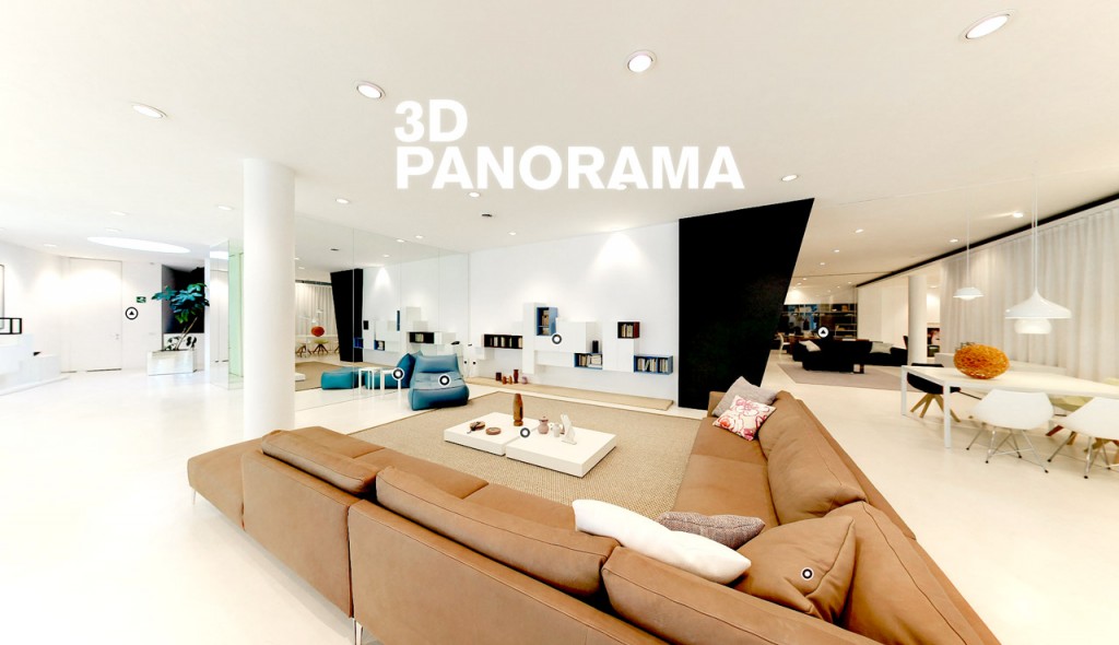 pianca showroom 3d panorama